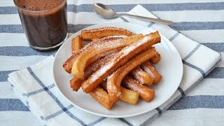 How to Make Churros  Easy Homemade Churros Recipe [upl. by Nosinned]