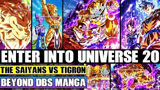 Beyond Dragon Ball Super Enter Into The Legendary Universe Destroyer Tigron Vs Goku And Vegeta [upl. by Nodlehs]