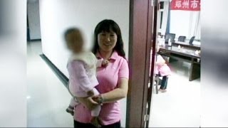 China peopletrafficking raid saves 92 babies and two women [upl. by Krahling230]