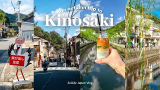 Autumn trip to Kinosaki onsen ♨️  Japans famous hot spring town 25 hours from Kyoto [upl. by Anisirhc]