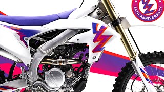 Yamaha Yz250f 2025 2025 Yz125 Yamaha 50th Anniversary Edition 2025 [upl. by Ogilvy]