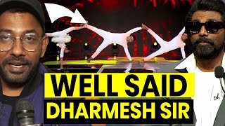 Dharmeh Sir Shocking Reactions On This Special dance Performance  Dance Plus Pro  Dharmesh [upl. by Hasen]