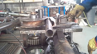 60 mm pipe bender home made [upl. by Elaynad362]