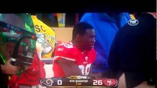 Aldon Smith runs to sideline after sack 720p [upl. by Nair]