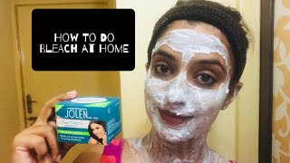 JOLEN Bleach  How to Do Bleach at Home [upl. by Yttak]