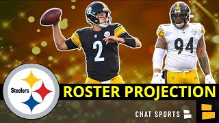 Pittsburgh Steelers Roster Projection 53Man Roster Breakdown After Minicamp [upl. by Lovash688]