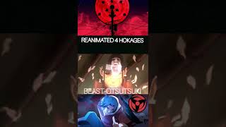 REANIMATED 4 HOKAGES BEASTOTSUTSUKI naruto amv anime gojo shorts [upl. by Puto577]