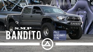 Sick 2013 Toyota Tacoma PreRunner Bandito  Built by SMP Fab Works [upl. by Barrow750]