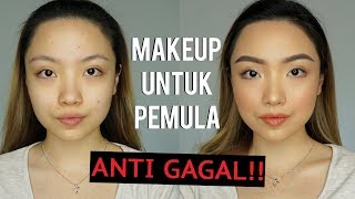 MAKEUP UNTUK PEMULA ANTI GAGAL  GELANGELICCA [upl. by Aiak406]