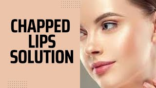 Chapped lips  Chapped lips home remedy  How to heal chapped lips [upl. by Rehotsirhc]