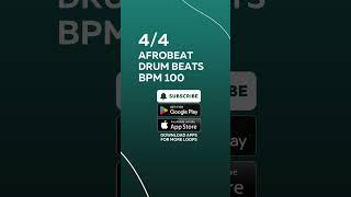 AFROBEAT DRUM BEATS BPM 100 drumloop bpm drumbeat flstudio metronome musicproducer [upl. by Akkimat]