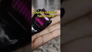 Derma roller for hair growth dermaroller hair YoutubeShorts Ytshorts [upl. by Medeah]