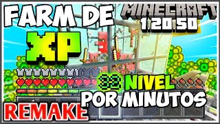 Farm de XP Nível 32 por minutos MCPE 12050 [upl. by Annaliese]