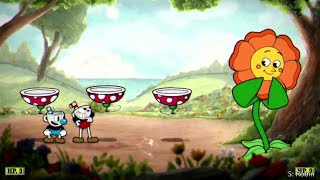 Cuphead Modo Expert  Boss Flor  Dica Para Matar de forma Fácil a Floral Fury  Defeat Floral Fury [upl. by Nyltiac]