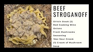 How to Make Beef Stroganoff  Beef Stroganoff Recipe [upl. by Airenahs412]