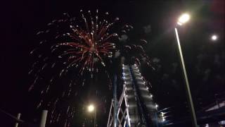 4th of July Fireworks 2107 Cedar Point Ohio [upl. by Nylitak446]