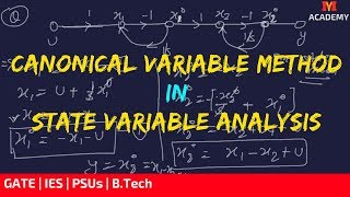 Canonical Variable Method in State Variable Analysis  Myacademy [upl. by Rosanne]