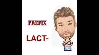 Lact  or Lacto Prefix 89 Origin  English Tutor Nick P [upl. by Oenire844]