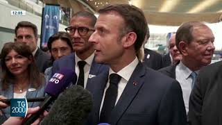 Ucraina sotto attacco Macron preoccupato [upl. by Secnarfyram]