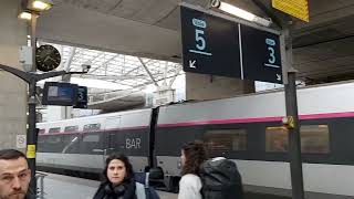 Train RER B From Paris CDG Airport to Paris city [upl. by Lyns316]