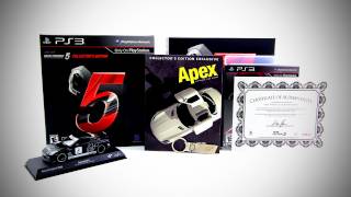 Gran Turismo 5 Collectors Edition Unboxing [upl. by Raskind]