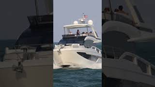 Galeon Splash Yacht Haulover inlet [upl. by Tacklind]