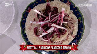 Risotto alle bollicine e radicchio  È sempre mezzogiorno 19122023 [upl. by Gaudet152]