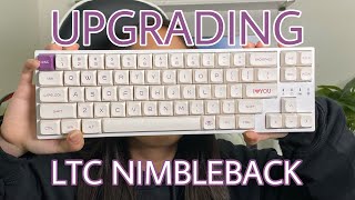 Upgrading The Budget LTC NB681 Nimbleback 65 Mechanical Keyboard [upl. by Urial]