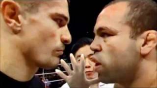 Mirko Crocop vs Wanderlei Silva staredown [upl. by Koorb]