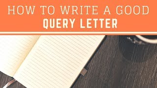 BJ Robbins Tips for Writing a Good Query Letter [upl. by Akeyla]