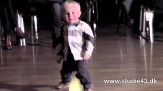 Amazing Video  Two Year Old Dancing to Jailhouse Rock  March 23 2012 [upl. by Atnwahsal780]