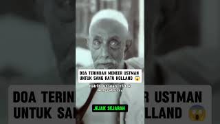 DOA TERINDAH MENEER USTMAN TUK SANG RATU 😱 [upl. by Nymrak]