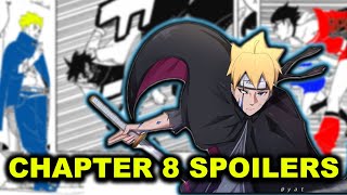 CRAZY SPOILERS Kawaki DEFEATED Himwaris HIDDEN Power  Chapter 8 SPOILERS Boruto Two Blue Vortex [upl. by Regnij]