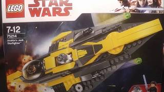 Let´s Build LEGO STAR WARS Anekin´s Jedi Starfighter 75214 [upl. by Sophy]