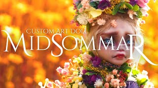 🌷 MAKING MIDSOMMARS MAYQUEEN 🌷 Halloween art doll relaxing [upl. by Natica]