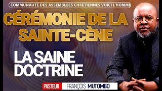 CULTE DE LA SAINTE  CENE VENDREDI 15 DEC 2023 AVEC PASTEUR François MUTOMBO VH [upl. by Fortune]