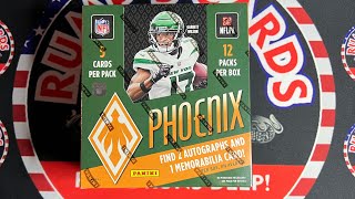 2022 Panini Phoenix  Huge Top Rookie QB RPA 50 Thanks for the box Ryan [upl. by Maloney]