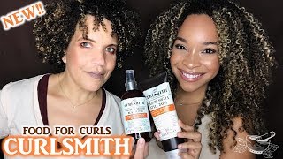 CURLSMITH  Hold Me Softly Style Balm amp Moisture Memory Reactivator  Wash n GoReview [upl. by Bullion]