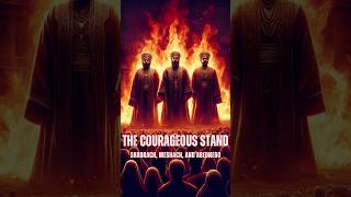 The Courageous Stand of Shadrach Meshach and Abednego shorts bible biblestories biblia [upl. by Elleral587]