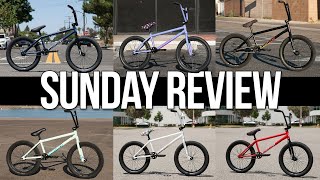 2023 SUNDAY COMPLETE BMX BIKES ALL BIKES REVIEWED [upl. by Sehcaep]