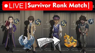 New Season Surv Rank  Identity V Live Gameplay  Surv Rank Match 76 [upl. by Brainard]