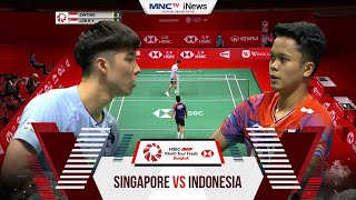 Anthony Sinisuka Ginting vs Loh Kean Yew  BWF World Tour Finals 2022 [upl. by Stanly593]