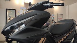 Yamaha Aerox S 155 V2  Motorcycle Review [upl. by Anitnamaid673]