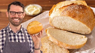 Easy Artisan Bread Recipe  No Kneading [upl. by Trow549]