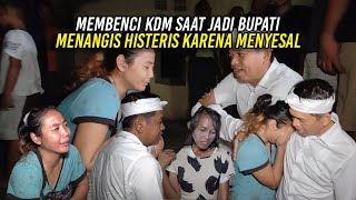 TEH META MENANGIS HISTERIS  MENYESAL TELAH MEMBENC1 KDM SAAT JADI BUPATI [upl. by Acirem]