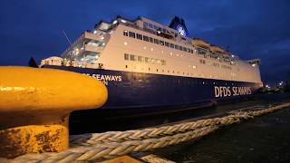 Kijkje achter de schermen op de cruiseferry IJmuiden  Newcastle  DFDS [upl. by Xuaegram]