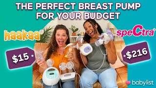 Best Breast Pumps At Every Budget haakaa spectra amp more  Babylist [upl. by Annor]