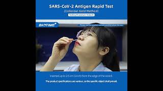 SARSCoV2 Antigen Rapid Qualitative Test Instructions for Use Type B [upl. by Rickart]