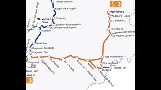 ÖBB S Bahn Kärnten S3 Klagenfurt Hbf  Bleiburg  Lavanttal  Wolfsberg [upl. by Seadon]