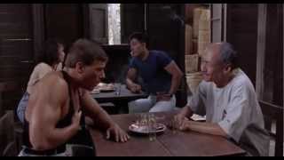 Kickboxer  Jean Claude Van Damme dance scene HD [upl. by Airdnaz]